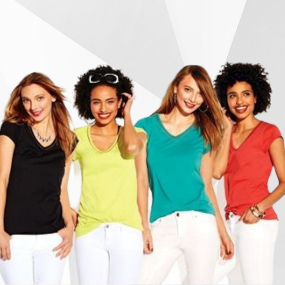Avon Fab Tees 4 Pack Multi Colour